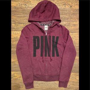 Pink Ladies XS/S Zip Up Hoodie